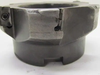 Ingersoll 4" Face Mill indexable Milling Cutter 1 1/2" Arbor 6-Inserts