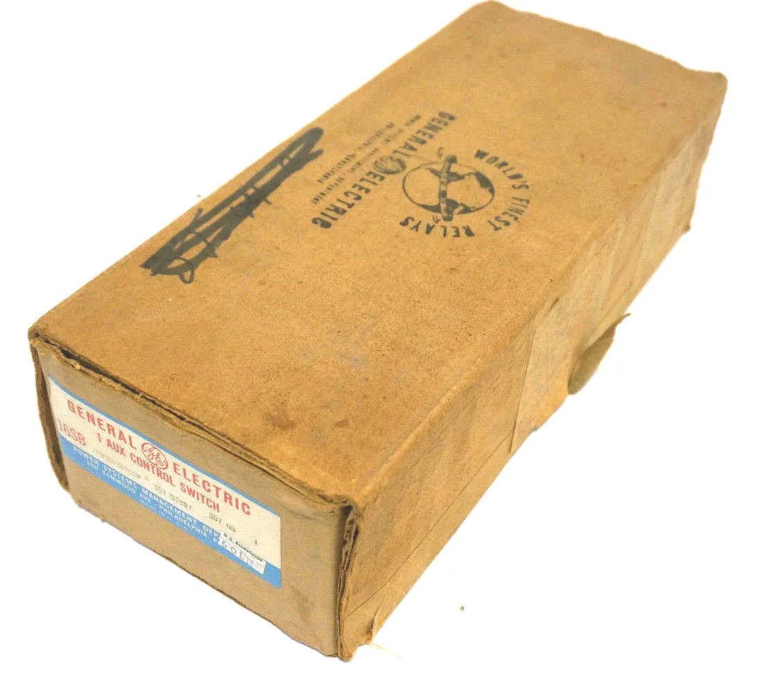 NEW GENERAL ELECTRIC 16SB 1FD3D13STS2P AUX CONTROL SWITCH