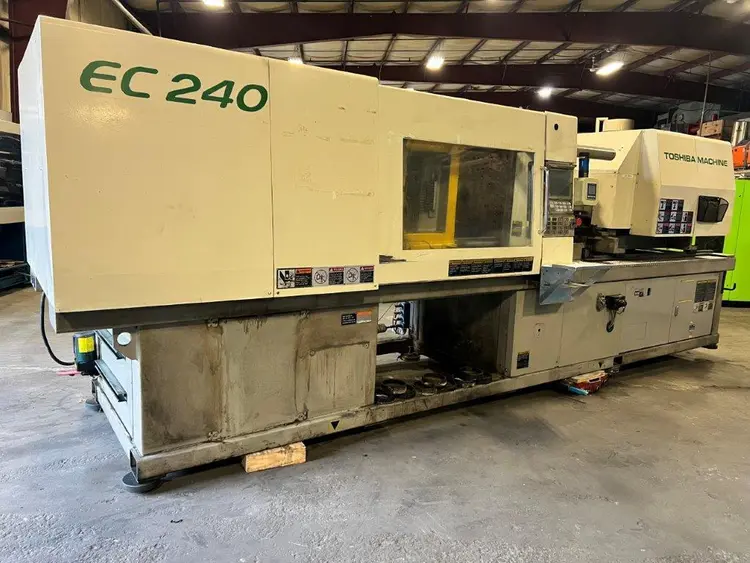 Used 2002 TOSHIBA EC240V21-6 Injection Molding Machines California US | Machinery Network #385795