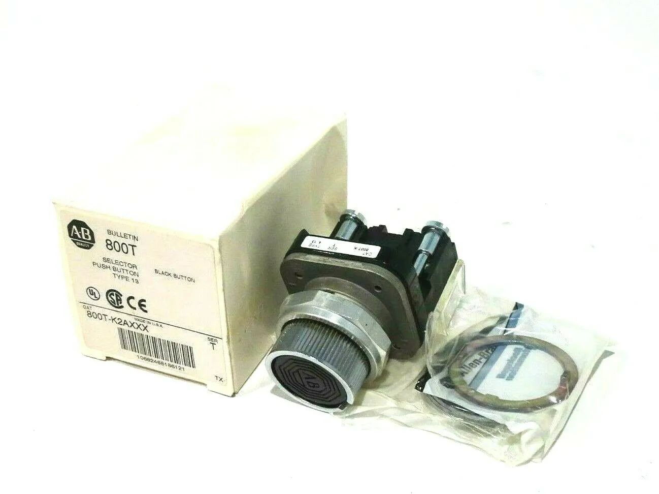 NEW ALLEN BRADLEY 800T-K2AXXX PUSH BUTTON SER.T 800TK2AXXX