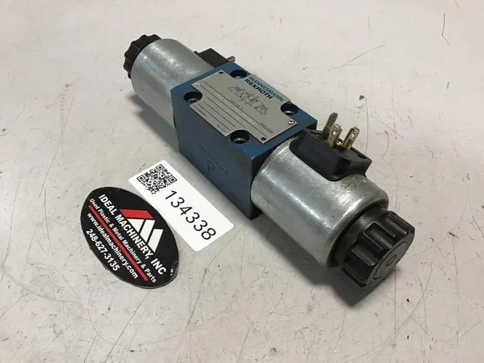 Used MANNESMANN REXROTH 4WE6W60/EG24N9K4 Valves/Fittings Michigan US | Ideal Machinery #582098