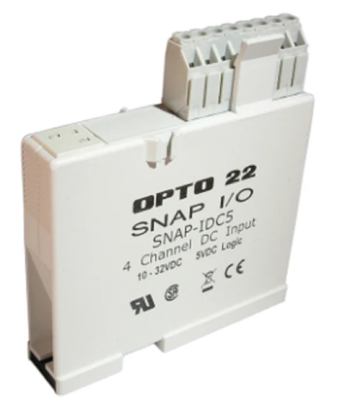 Opto 22 SNAP-IDC5 SNAP 4-Ch 10-32 VAC/VDC Digital (Discrete) Input Module [Refurbished]