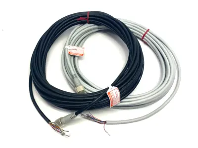 USED KEYENCE SAFETY LIGHT CURTAIN MAIN CABLE SET