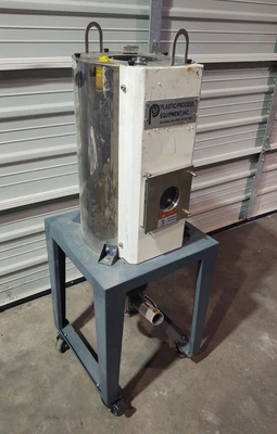 🔥PPE Drying Hopper with Cart Plastic Process Equipment #1