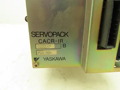 Yaskawa CACR-IR 020202F B P00 A04 Servopack Servo Motor Drive Controller