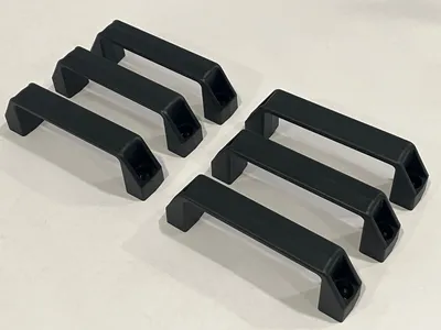 USED ELESA BRIDGE HANDLE M.443/150-CH-C9 LOT OF 6