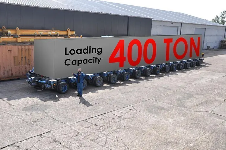 Used NICOLAS MODULAR TRAILER 400 TON Misc Forklifts | Apt International N.V #373786