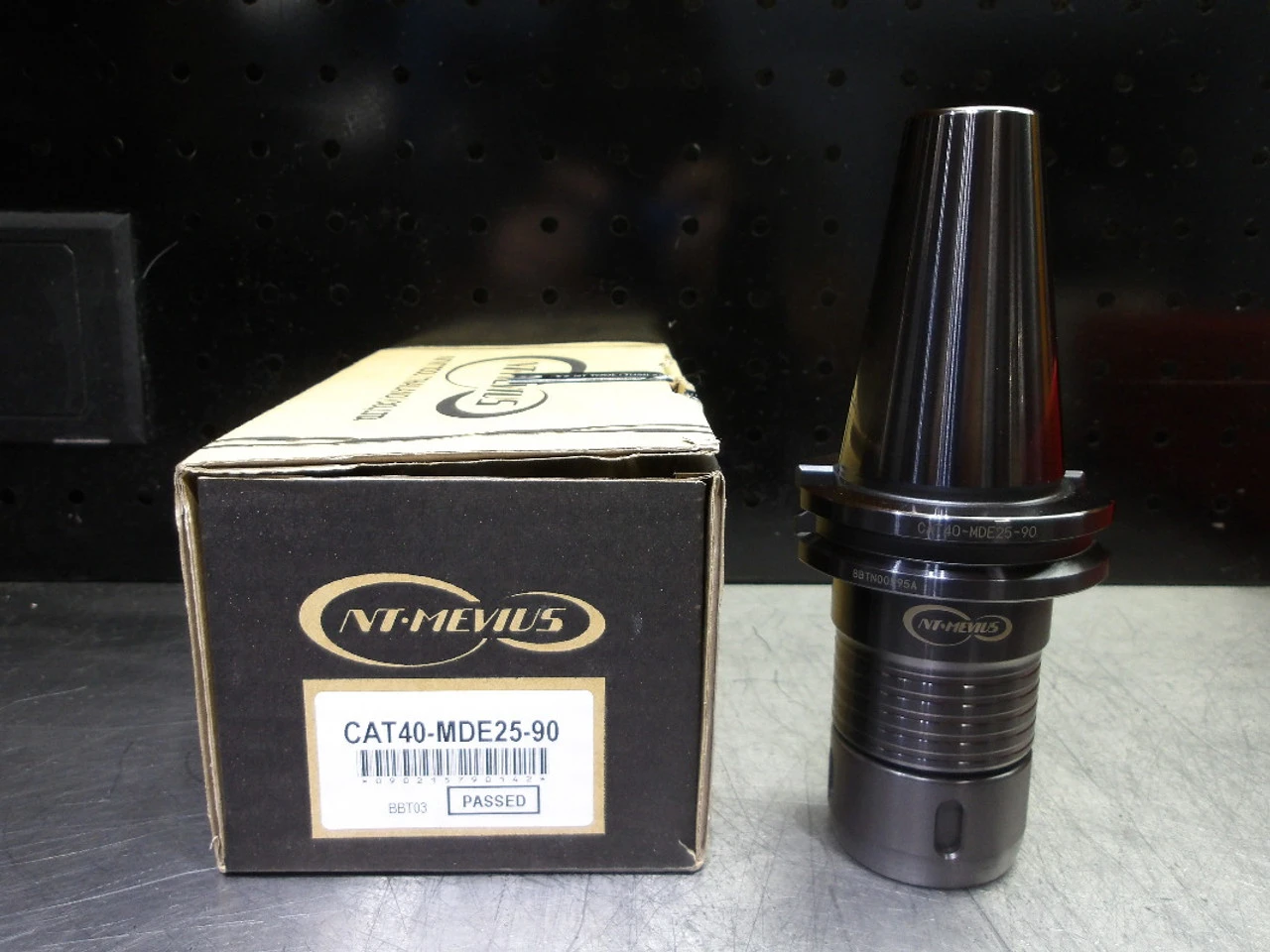 NT.Mevius CAT40 ER25 Collet Chuck 90mm Pro CAT40-MDE25-90 (LOC3564)