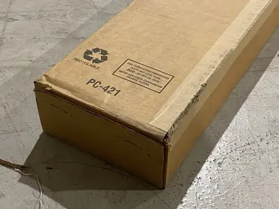 G1X4WH6 | Panduit  PVC Wide Slot Base Wiring Duct 1" x 4" 48ft White - New Other