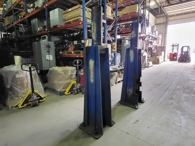 2 x 8" Cylinder & Frame, 36" Stroke 10,000 PSI