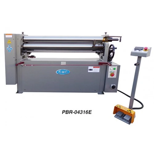 GMC MACHINERY 4' x 3/16" POWER BENDING ROLL WITH HARDENED ROLLS AND CONE ATTACHMENT TAIWAN