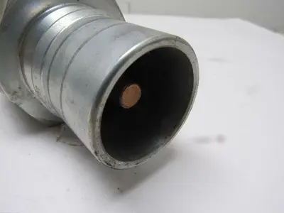 Parker H12-63 Steel 1-1/2" Body Poppet Valve Shut off 1"NPTF Quick Coupling Male