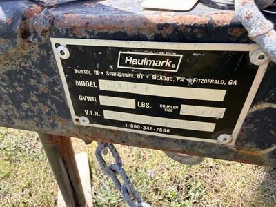 Used 1999 HAULMARK GC612BT  6' X 12' Box Trailers Michigan US | Miedema Asset Management Group #1437121