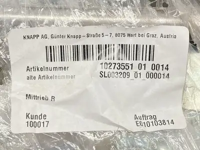 New | in-Stock Knapp Co-Drive Assembly 10273551-01-0014 Conveyor Parts Michigan US | Maverick Industrial Sales #1398281