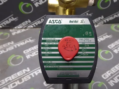 ASCO HB8300G82RG Red Hat II Solenoid Valve Used