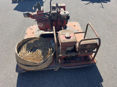 USED HOMELITE GENERATOR AND PUMP
