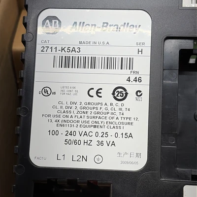 New | in-Stock Allen-Bradley 2711-K5A3 Automation Control (HMI) Indiana US | J&J Industrial Supply #1513304