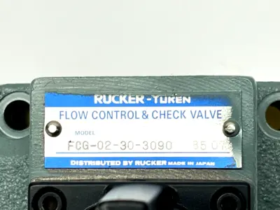 New | in-Stock Yuken FCG-02-30-3090 Valves/Fittings Michigan US | Maverick Industrial Sales #1463862