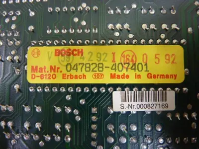 USED BOSCH 47828407401