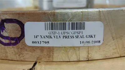 14" Xanik GXP-14JPSCGPSP1 Valve Pressure Seal Gasket 0032795 New