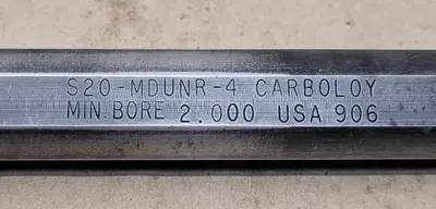 Used CARBOLOY S20-MDUNR-4 Misc Industrial Equipment Kentucky US | Aucto #686539