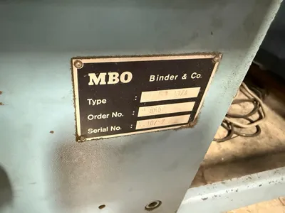 MBO Folding & Finishing Equipment – Multiple Units Available Folders | Machinery Solutions Group, Inc. (12)