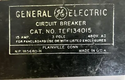 USED GE TEF134015