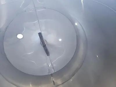 Used 3400 Gallon Tank, Stainless Steel