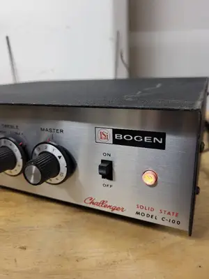 Bogen Challenger Solid State Amplifier Model C-100