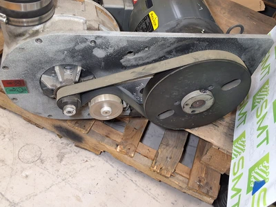 BALDOR CMM3314T INDUSTRIAL MOTOR WITH SONIC AIR SYSTEMS SONIC 100 BLOWER