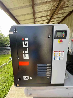 Used 2025 ELGI EN 11 Rotary Screw & Sliding Vane Air Compressors Texas US | MachineryMax #1262885