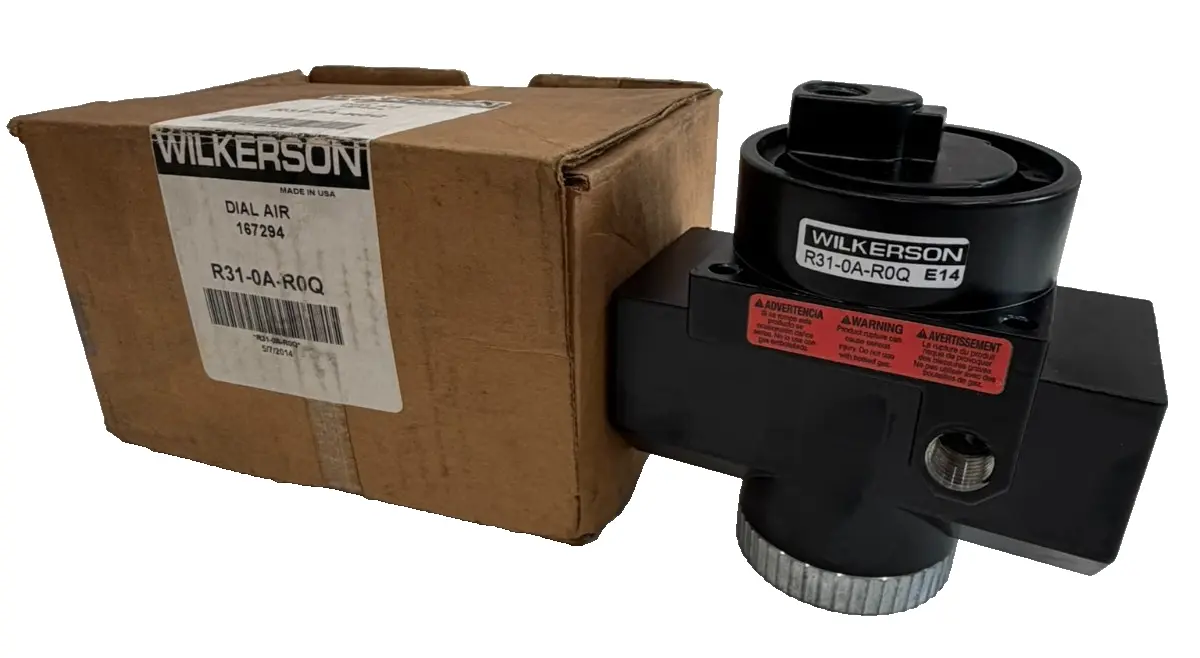 NEW WILKERSON R31-0A-R0Q DIAL-AIR REGULATOR 167294 R310AR0Q
