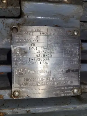 Hi-Q Fine Pressure Screen w/ 200 hp Motor