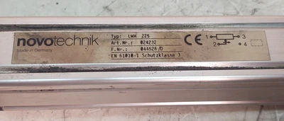 USED Novotechnik Does Not Apply