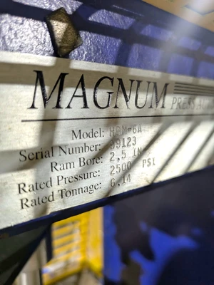 USED 1999 MAGNUM MAGNUM HBM-6A PRESS