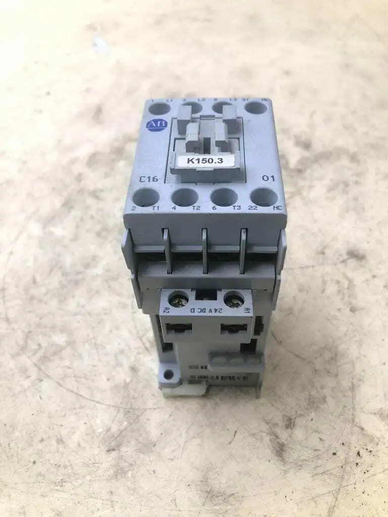 Allen-Bradley 100-C16D*01 Series B Contactor 30A 600VAC / 24V Coil