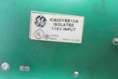 GE FANUC IC600YB810A INPUT BOARD IC600YB810A