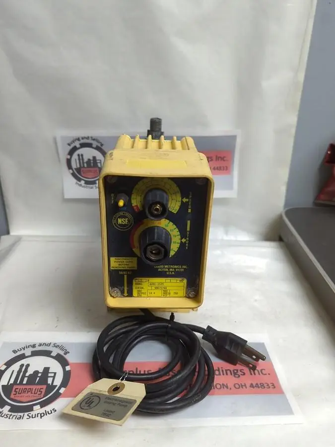 Used LIQUID METRONICS A341-152S Pumps | Surplus Asset Holdings #1206332