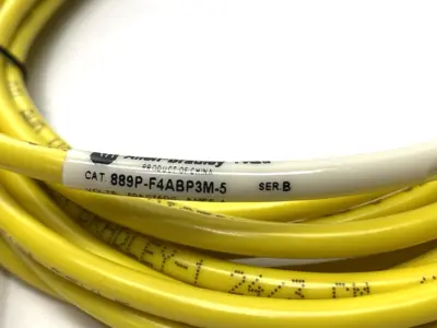 New | in-Stock Allen-Bradley Ser. B Double Ended Cordset Straight M8 M to F 5m Misc Electrical & Power Parts Michigan US | Maverick Industrial Sales #1401427