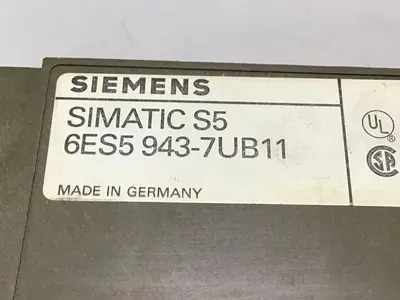 USED SIEMENS 6ES5 943-7UB11