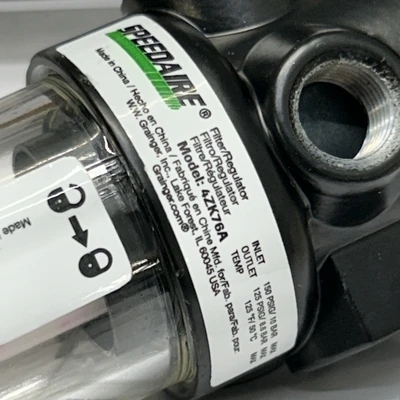 NEW SpeedAire 1/4” NPT 150 Psi Air Pressure Filter/Regulator