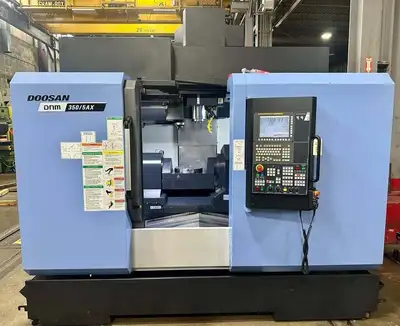 2016 DOOSAN DNM 350/5AX 5-Axis+ Vertical Machining Centers | Toolquip, Inc. (2)