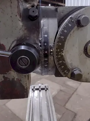 3 HP SUPERMAX MODEL #YCM-16VS VARIABLE SPEED VERTICAL RAM TYPE MILL: STOCK #19651