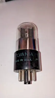 USED SYLVANIA 12SL7GT RADIO TUBE