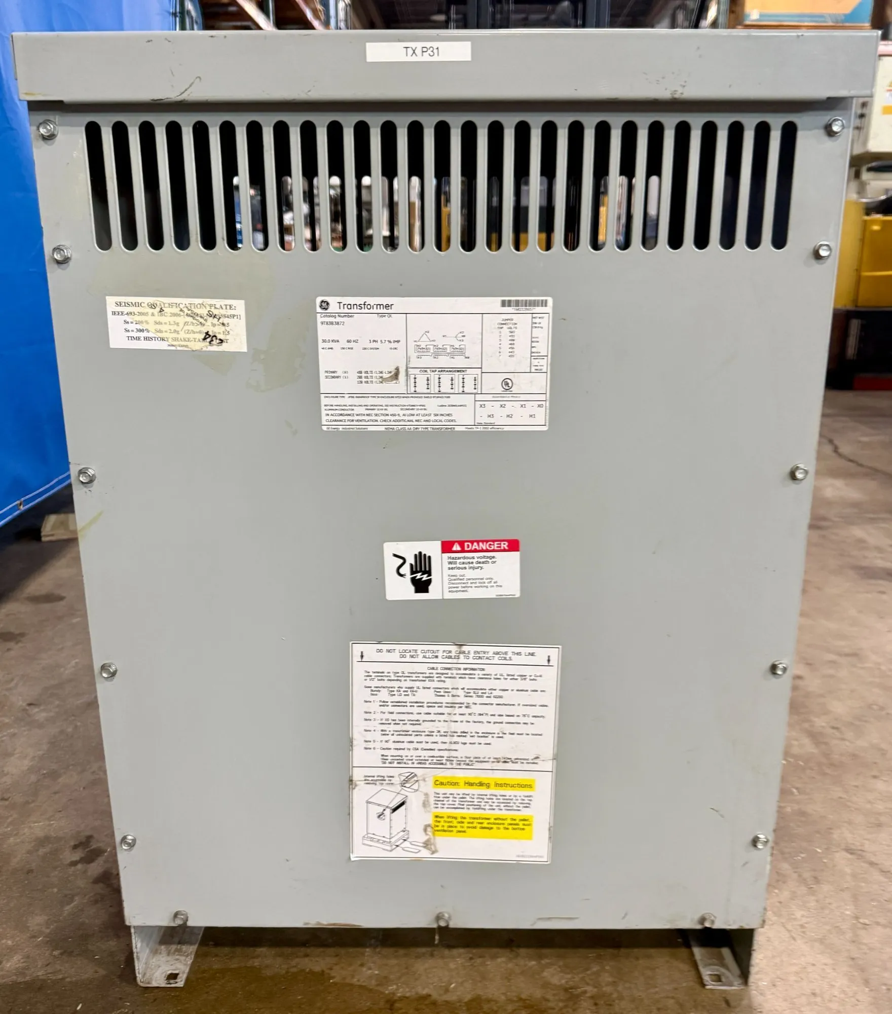 USED GENERAL ELECTRIC 9T83B3872