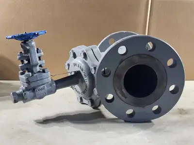 3" Class 300 Check Valve w/ Velan 3/4" Class 800 Gate Valve C-2054B-02TY