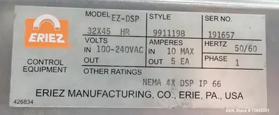 USED ERIEZ EZ-DSP 32