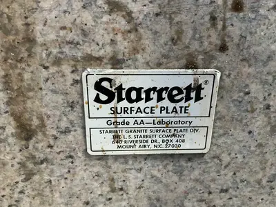 Used STARRET _UNKNOWN_ Granite Surface Plates Ohio US | HGR 24 #1357888