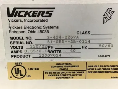 USED CINCINNATI MILACRON 3-424-2267A