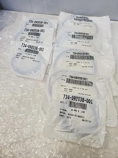 Used O-RING 734-092038-001 O-RING 734-092038-001 Semiconductor Parts California US | Advanced Capital Equipment Sales #435724